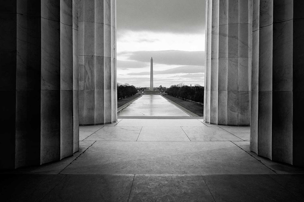 Early Morning View from Lincoln Memorial