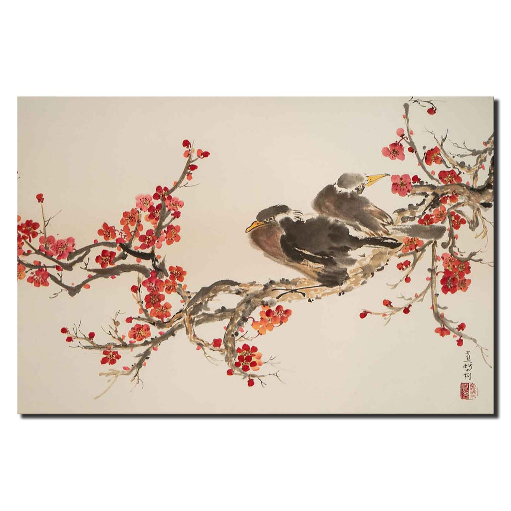 Raven and Plum Blossoms