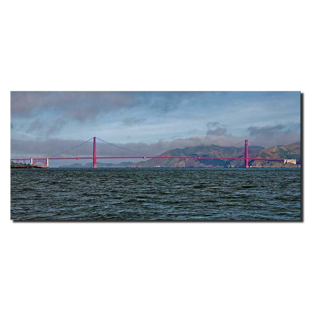 US California Golden Gate Bridge From the Bay