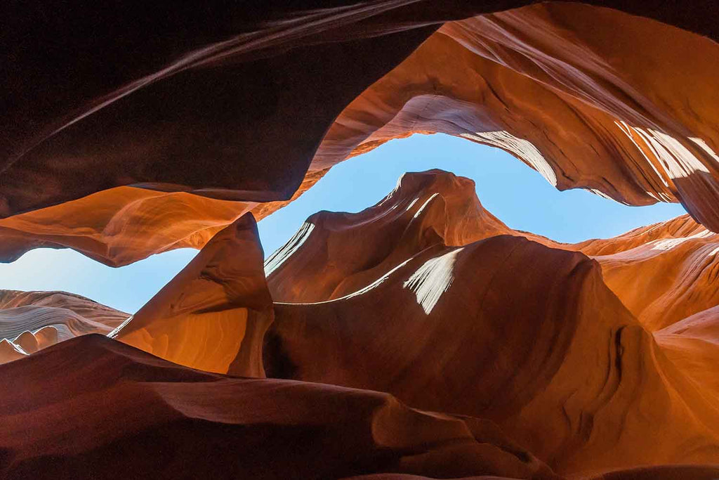 Blue Sky Slot over, Lower Antelope Canyon