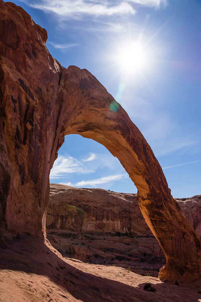 Corona Arch Sunburst, Utah