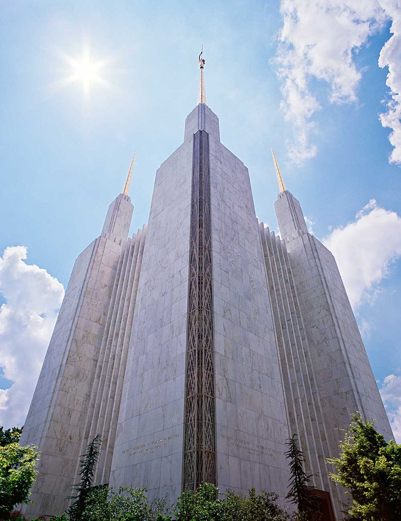 LDS Temple Under the Sun
