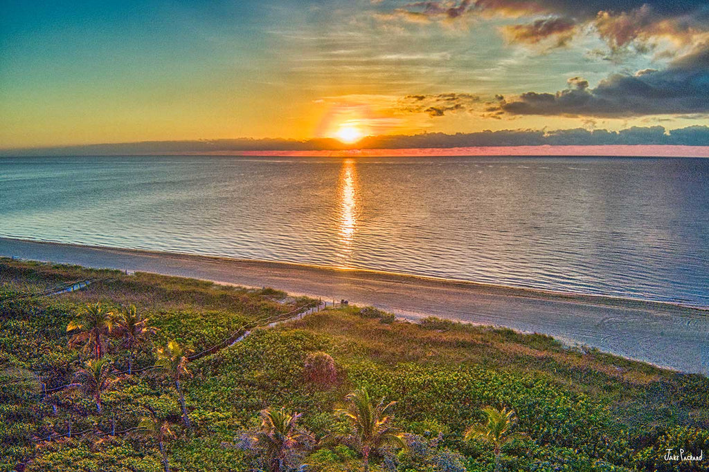 Atlantic Drone Sunrise