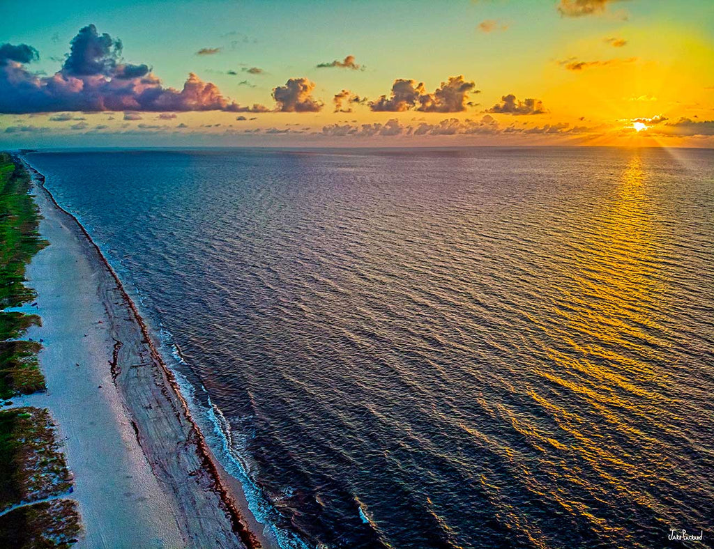 Sunrise Beach Drone