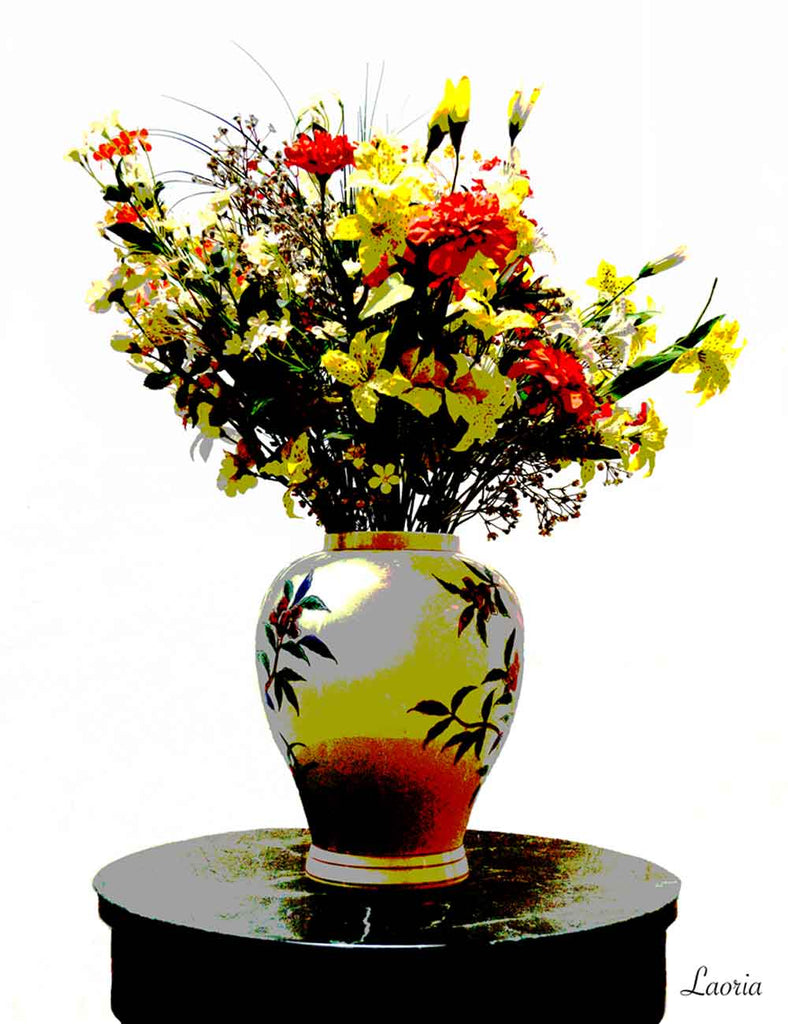 Flowered Vase