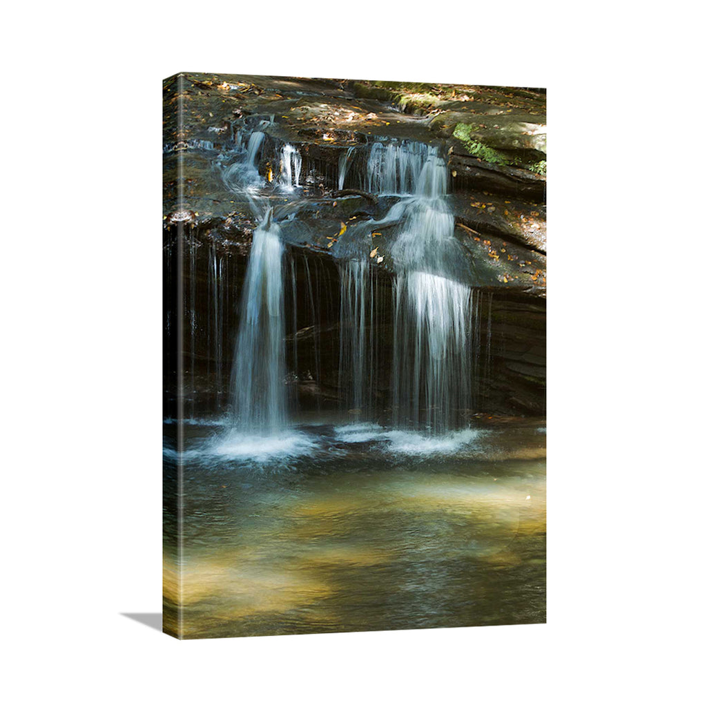 US New York Catskills Waterfall