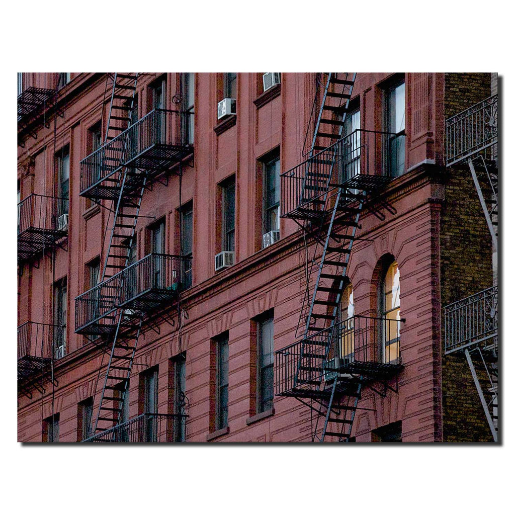 US New York Urban Staircase