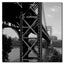 US New York George Washington Bridge Monochrome