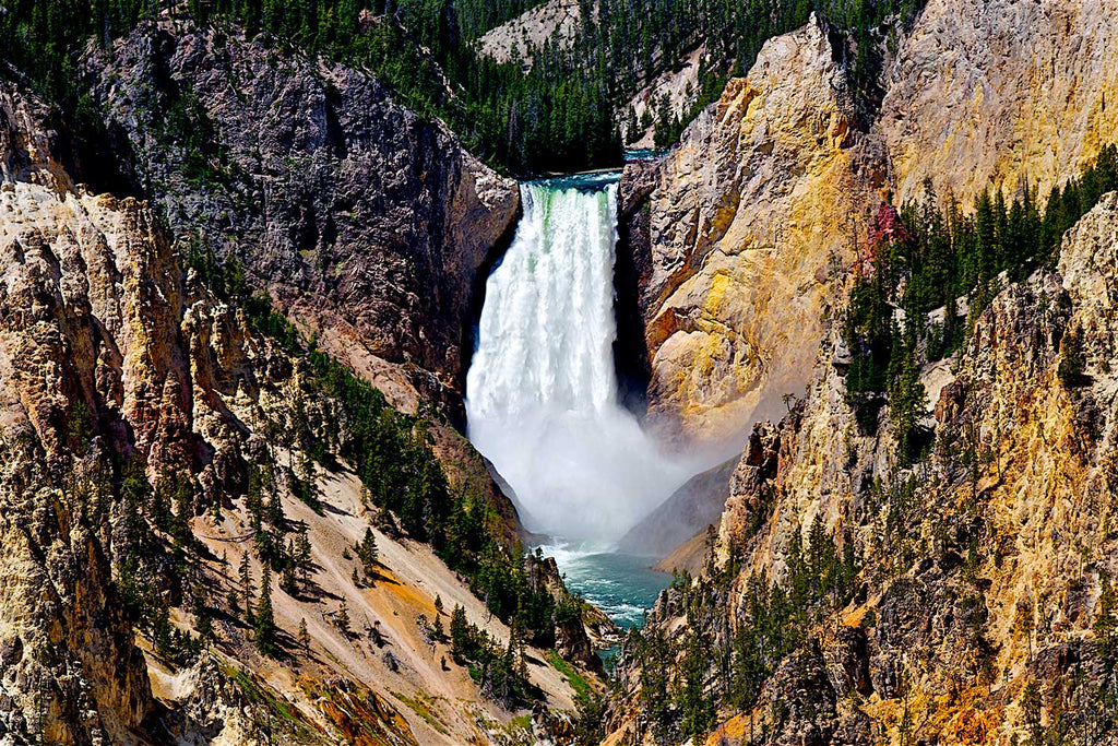 US Wyoming Yellowstone Falls