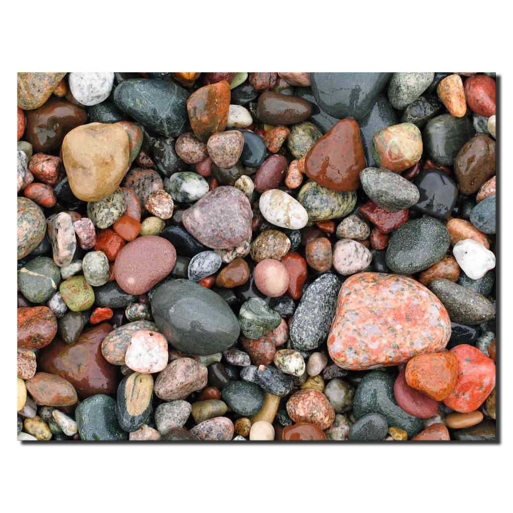 Pebble Pattern Pictured Rocks National Lakeshore