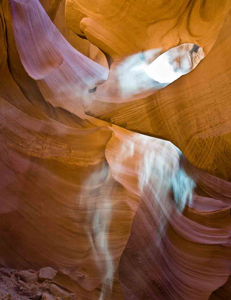 Dust To Dust In Lower Antelope Canyon