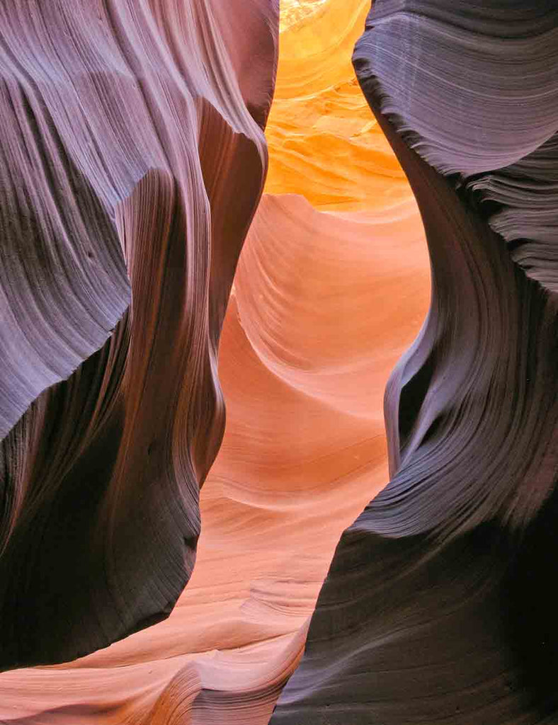 Reddish Slot In Lower Antelope Canyon