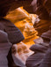 Jagged Sandstone Of Lower Antelope Canyon