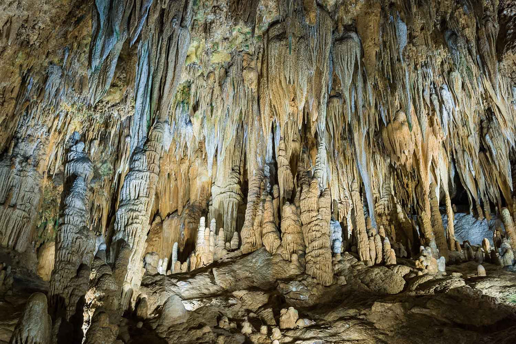 Stalactites In Luray Caverns, Virginia