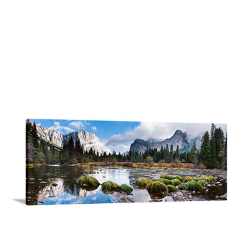 Merced River Reflects in Yosemite Valley