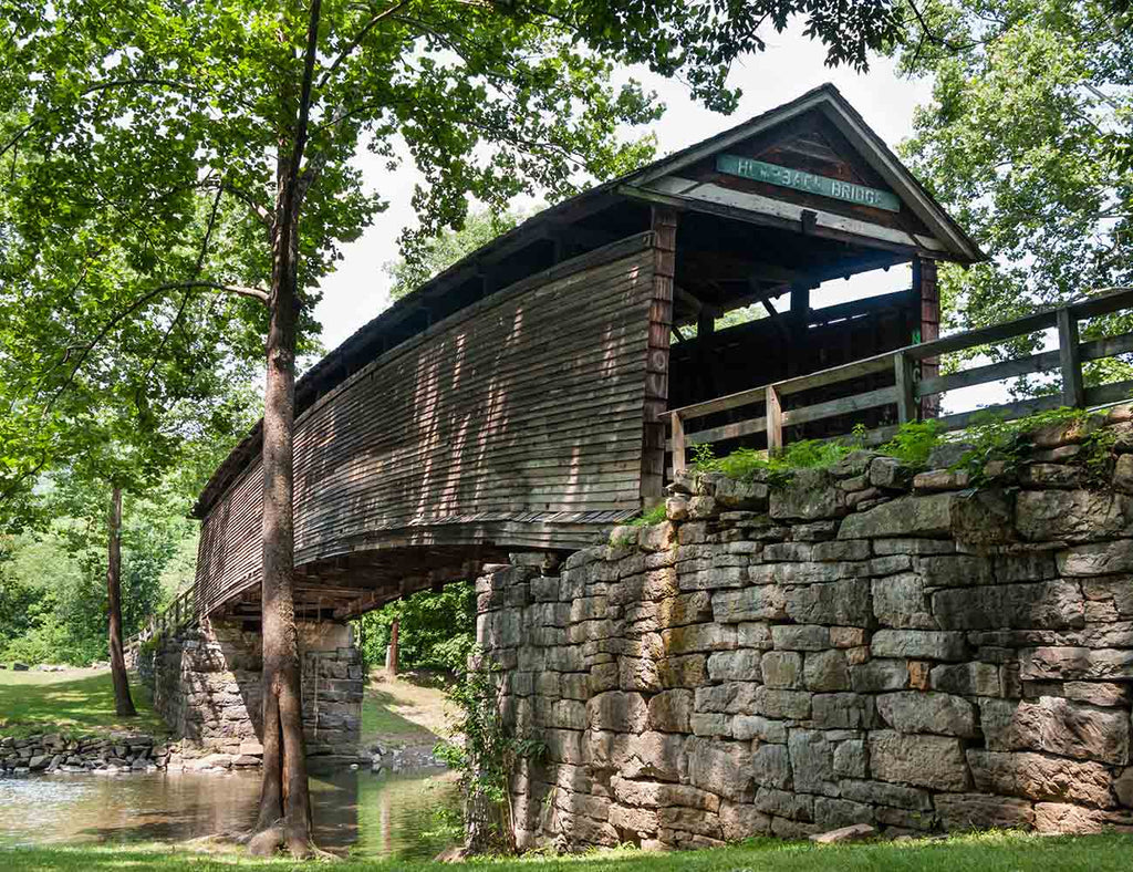 Humpback Covered Bridge Built 1857 Virginia